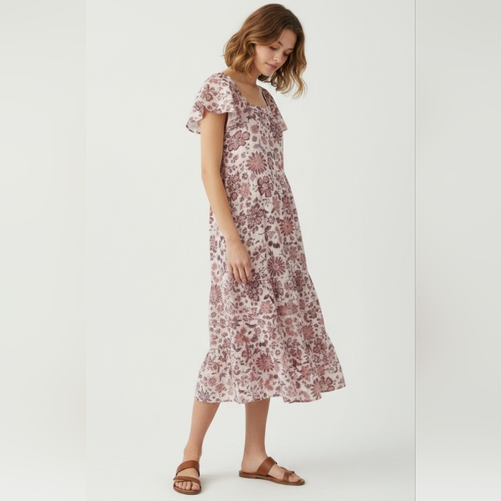 Sonoma Dress Maxi Floral Festival Boho Peasant Cottage S